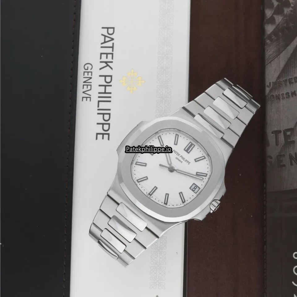 Alternative view of Patek Philippe Nautilus 5711/1a-011 40x38MM Steel Case Automatic
