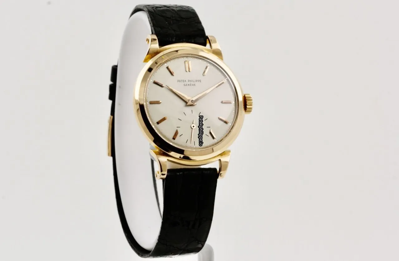Patek Philippe Calatrava 1491 34MM Rose Gold Case Manual Winding