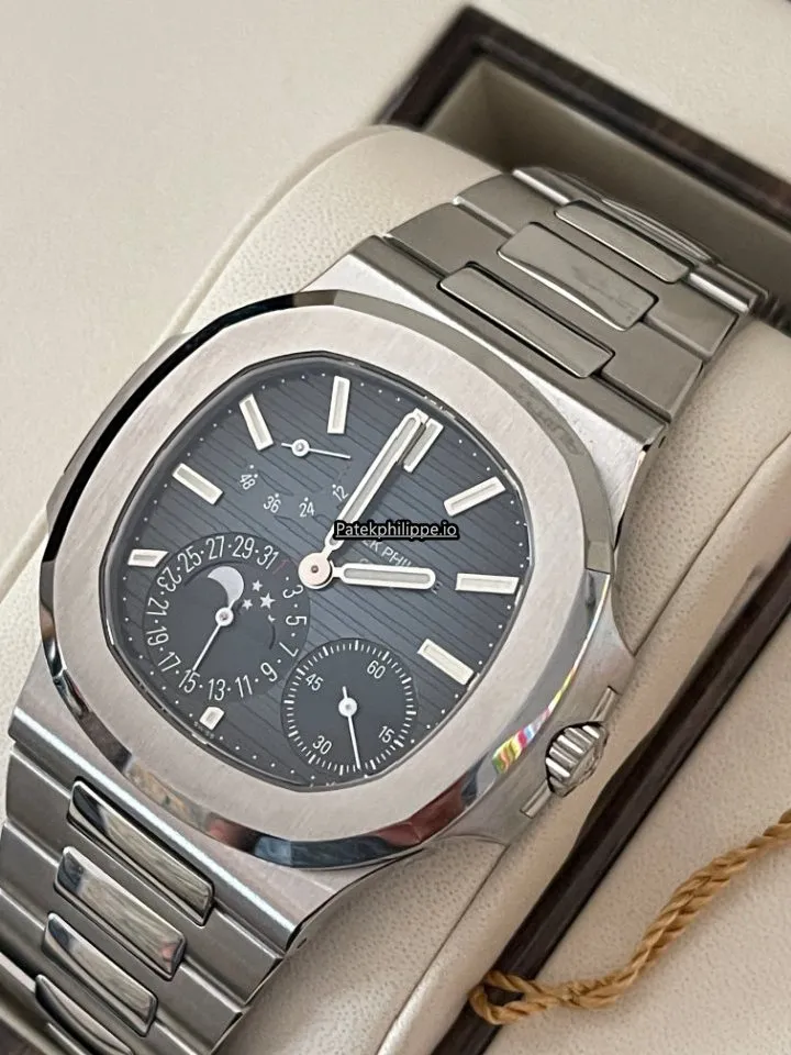 Alternative view of Patek Philippe Nautilus 5712/1a-001 40x38MM Steel Case Automatic