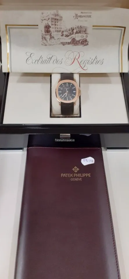 Patek Philippe Aquanaut 5167r 40MM Rose Gold Case Automatic