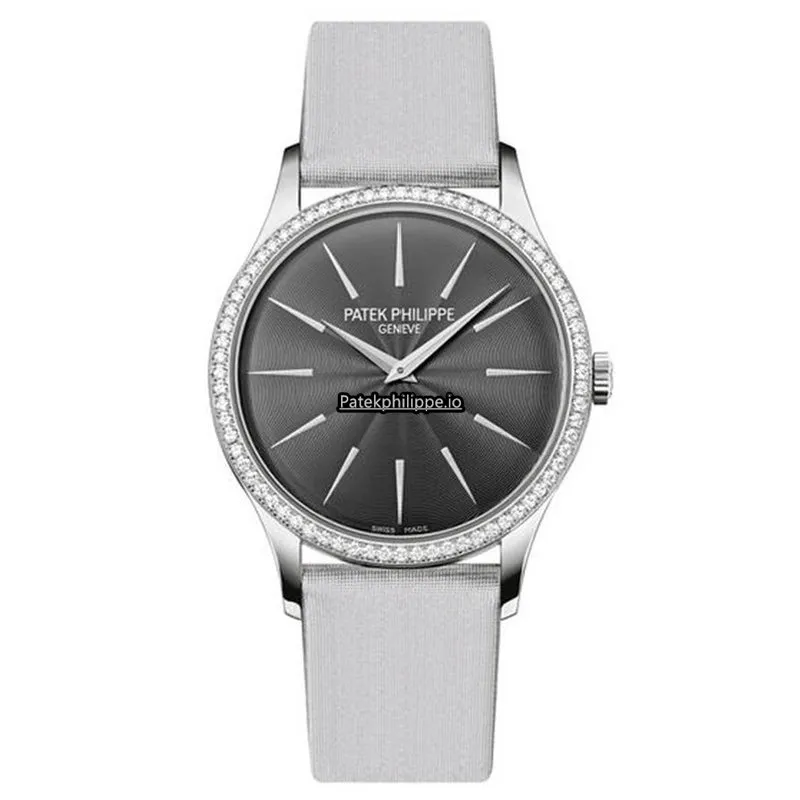 Patek Philippe Calatrava 4897g-010 White Gold Case Manual Winding