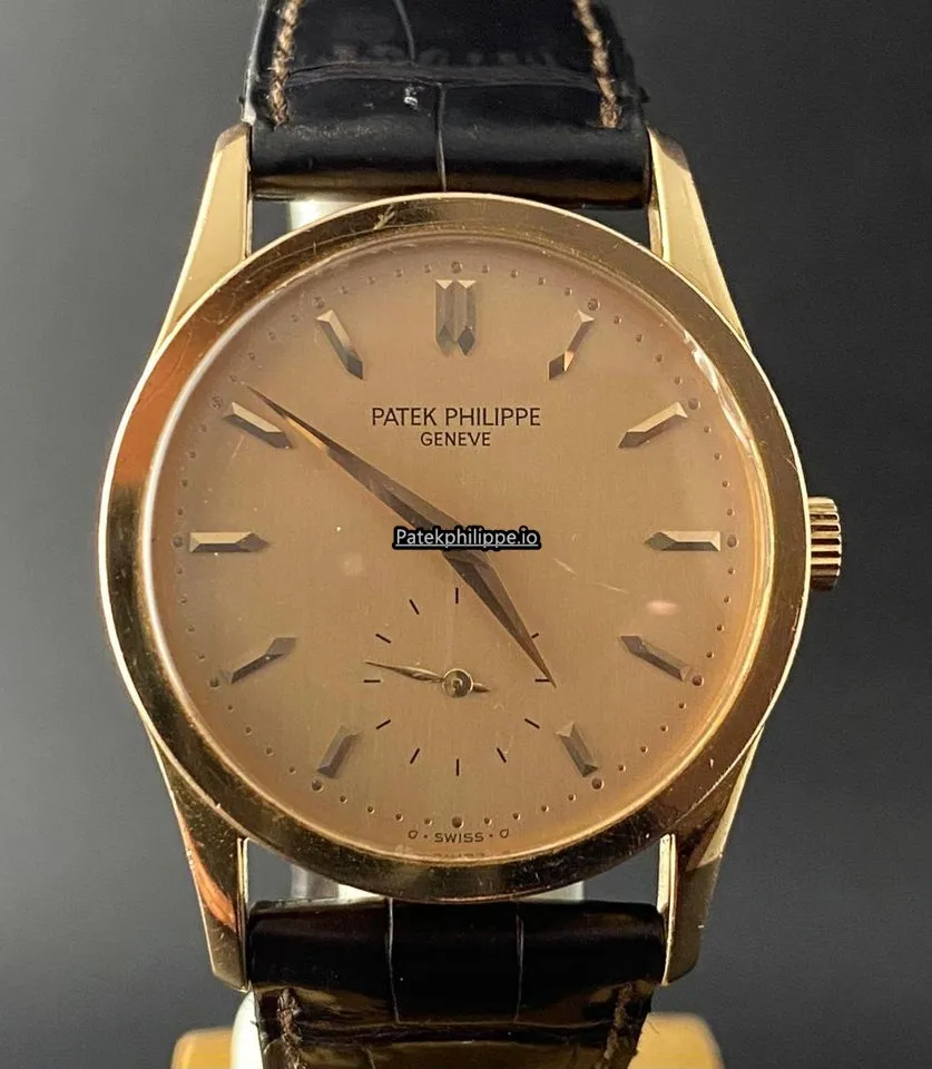 Patek Philippe Calatrava 3796r 31MM Rose Gold Case Manual Winding