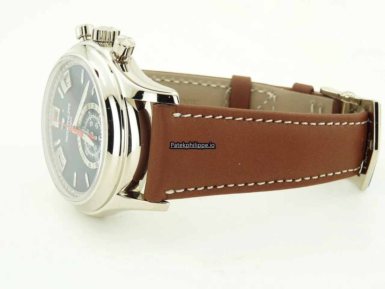 Alternative view of Patek Philippe Annual Calendar 5960/01g-001 40.5MM White Gold Case Automatic