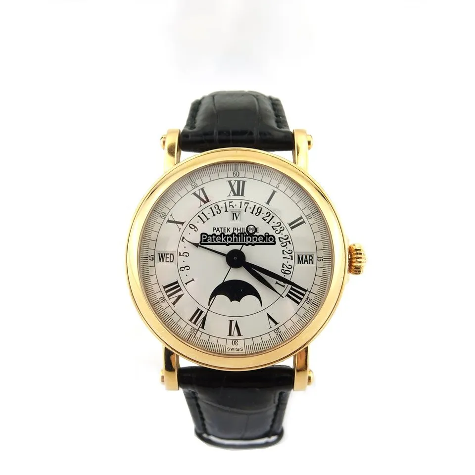 Patek Philippe Perpetual Calendar 5059r-001 Rose Gold Case Automatic