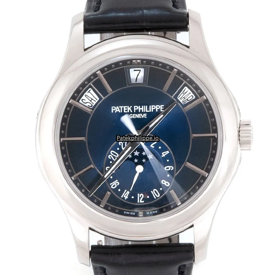Patek Philippe Annual Calendar 5205g-013 40MM White Gold Case Automatic