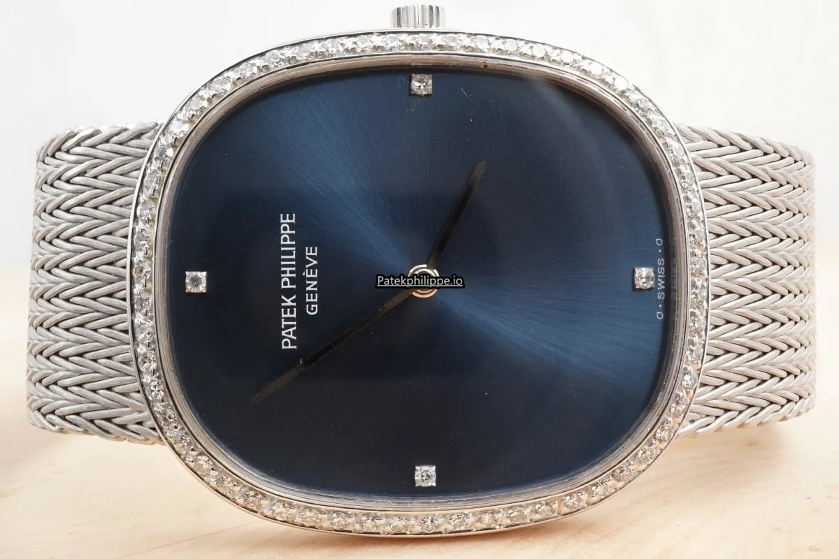 Patek Philippe Golden Ellipse 3875 31MM White Gold Case Quartz