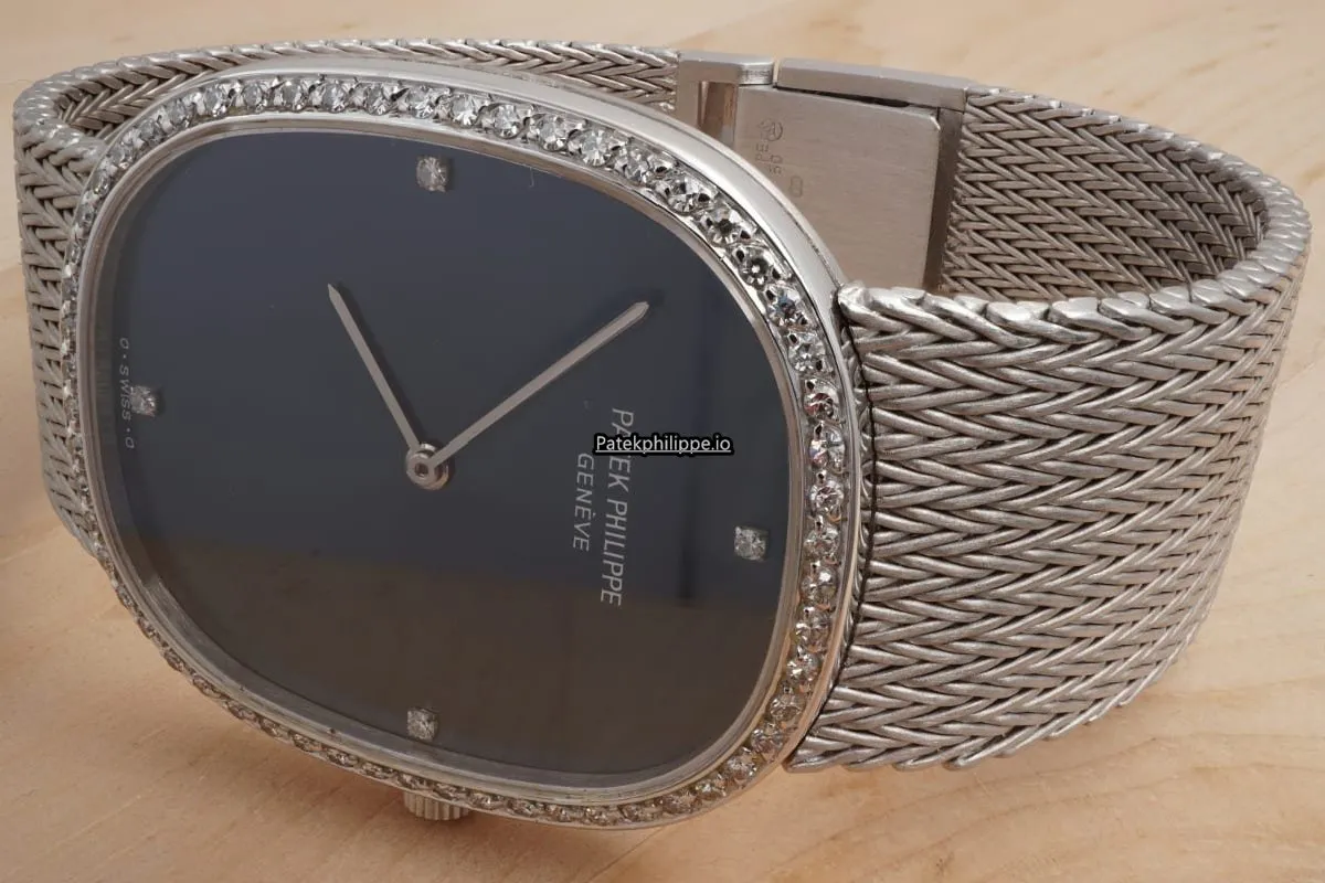 Alternative view of Patek Philippe Golden Ellipse 3875 31MM White Gold Case Quartz