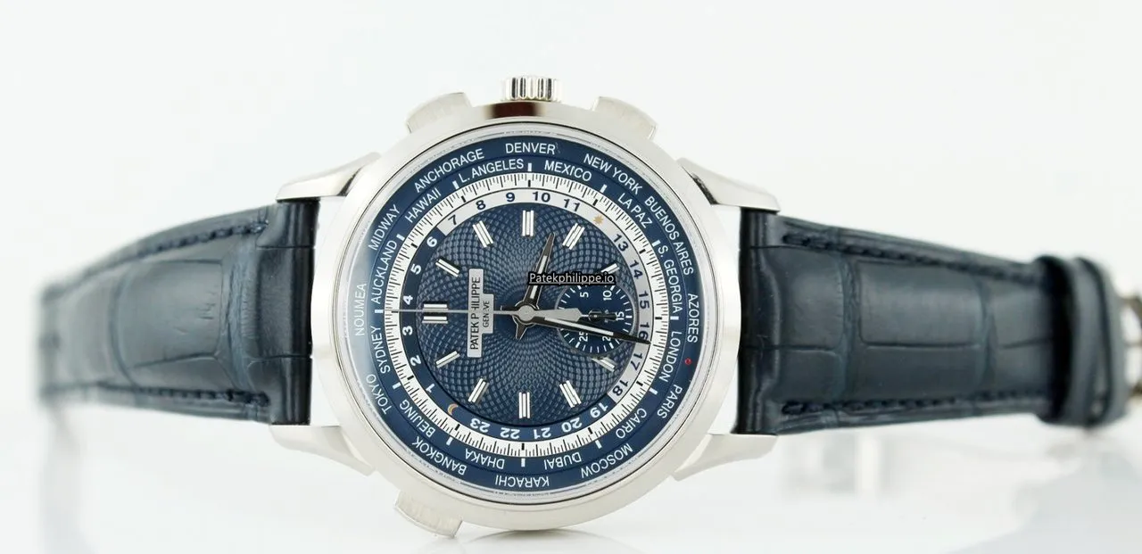Alternative view of Patek Philippe Complications Chronograph 5930g-010 39.5MM White Gold Case Automatic Movement