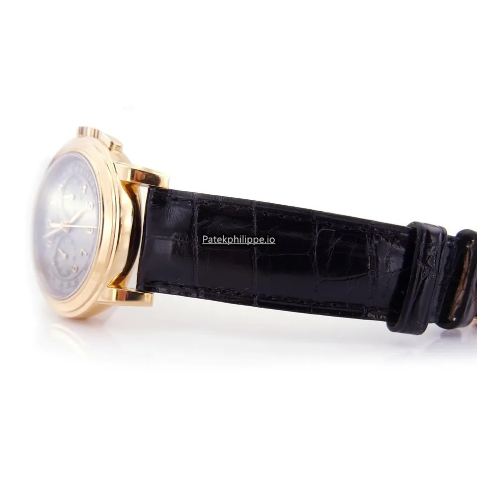 Alternative view of Patek Philippe Chronograph 5070r-001 42MM Rose Gold Case Manual Winding