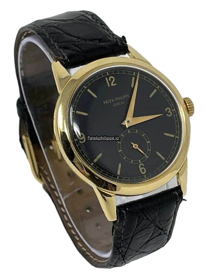 Patek Philippe Calatrava Patek 2577 35MM Yellow Gold Case Manual Winding