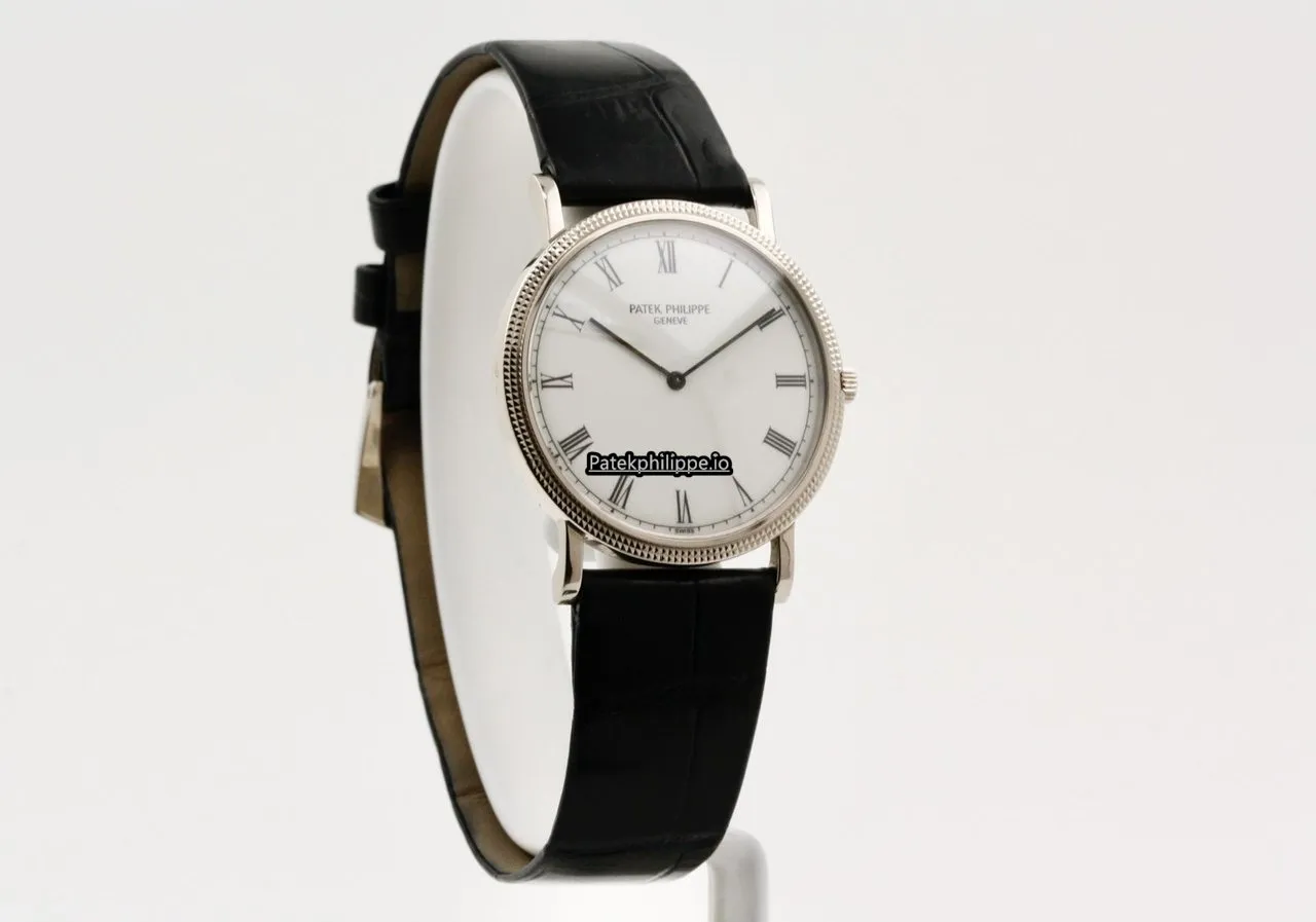 Patek Philippe Calatrava 3520dg-011 32MM White Gold Case Manual Winding