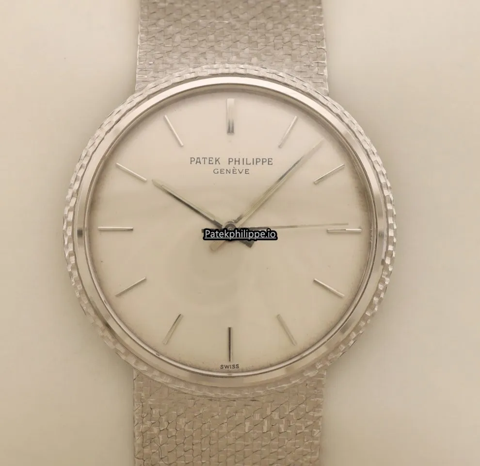 Patek Philippe Calatrava Feb-63 34MM White Gold Case Automatic