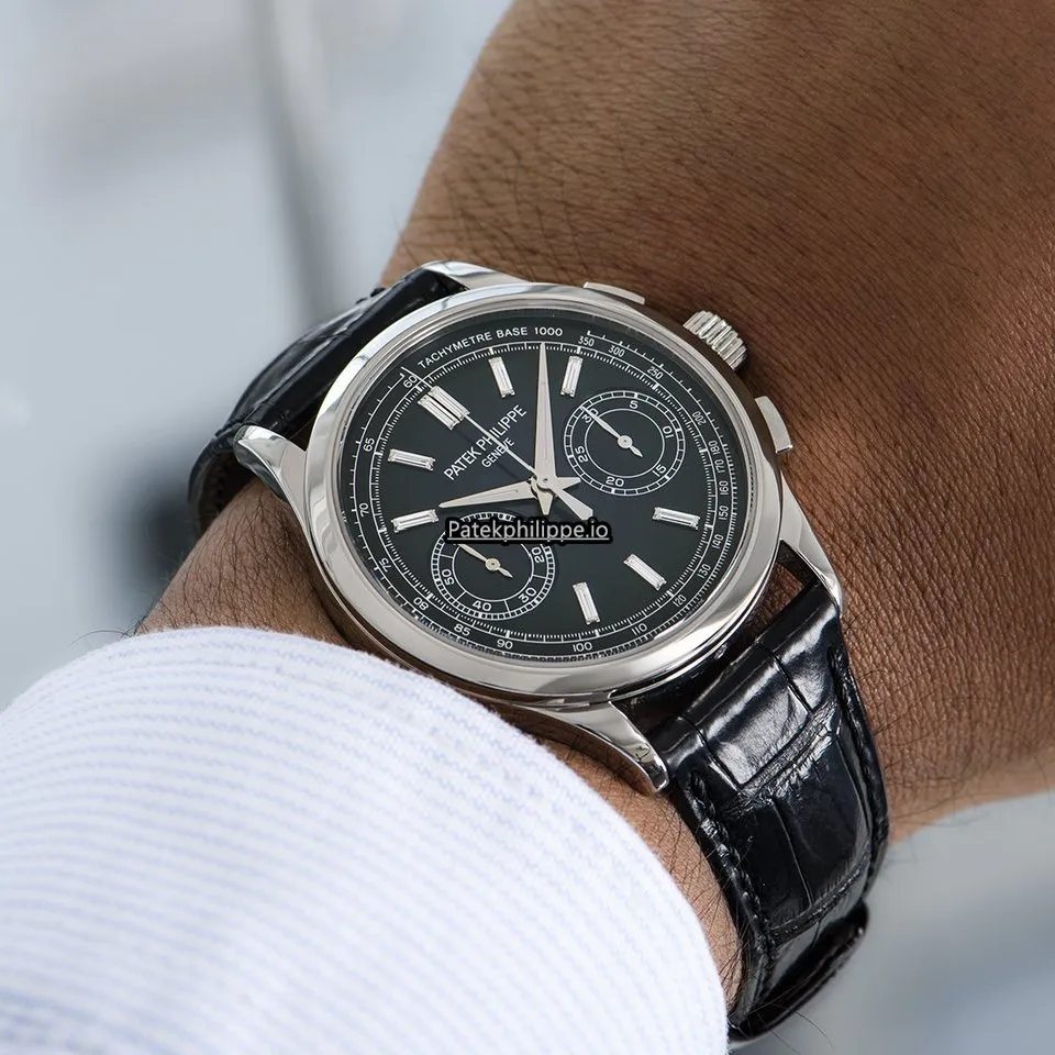 Patek Philippe Chronograph 5170p-001 39.4MM Platinum Case Manual Winding