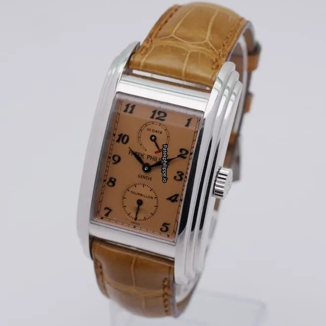 Alternative view of Patek Philippe 5101p 51x29MM Platinum Case Manual Winding