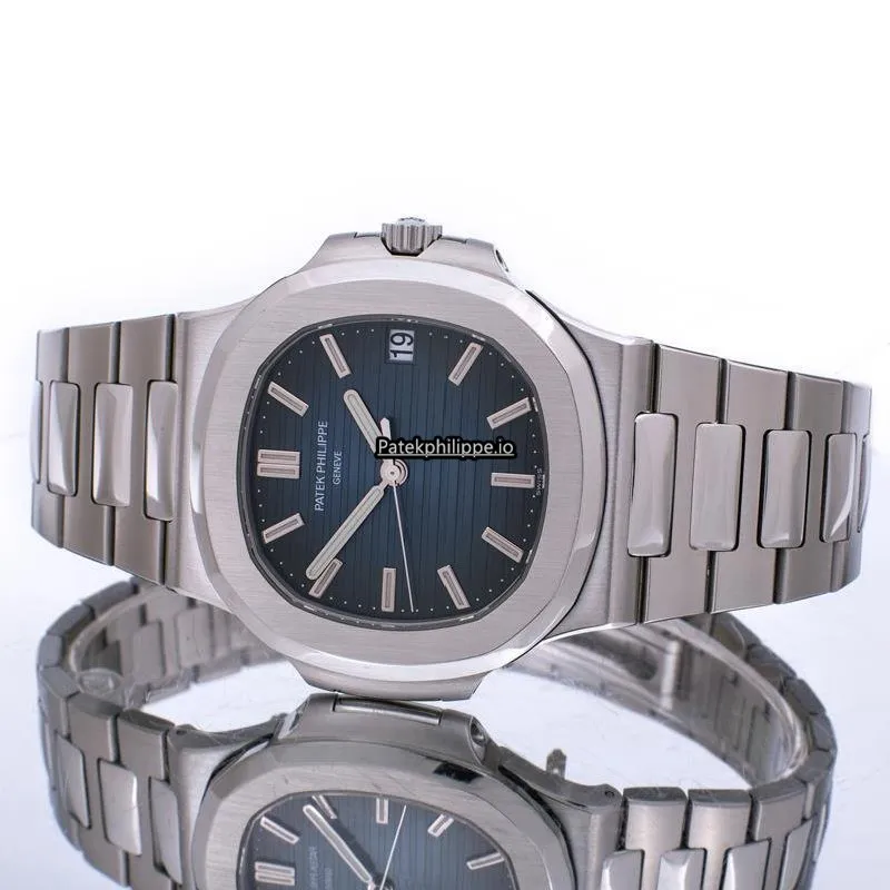 Alternative view of Patek Philippe Nautilus 5711/1a 010 40MM Steel Case Automatic