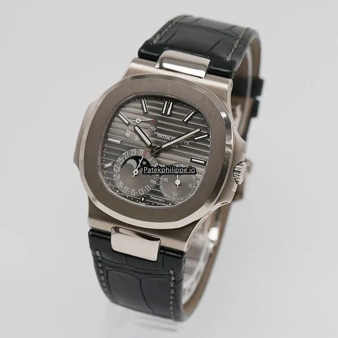 Alternative view of Patek Philippe Nautilus 5712g-001 40MM White Gold Case Automatic