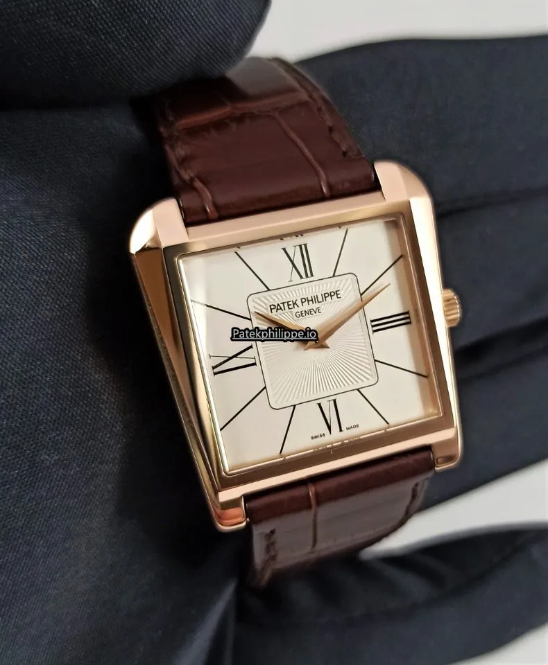Alternative view of Patek Philippe Gondolo 5489r-001 Rose Gold Case Manual Winding