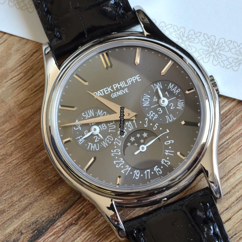 Patek Philippe Perpetual Calendar 5140p-017 37.2MM Platinum Case Automatic