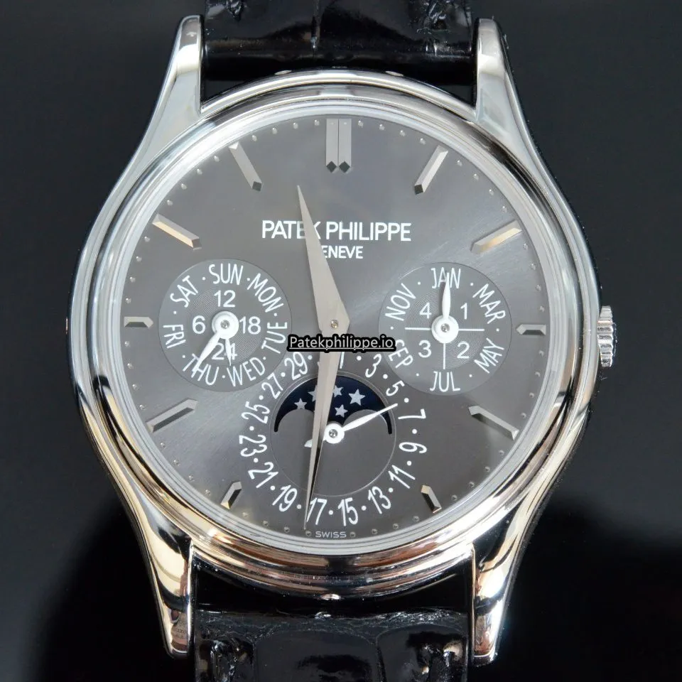Alternative view of Patek Philippe Perpetual Calendar 5140p-017 37.2MM Platinum Case Automatic