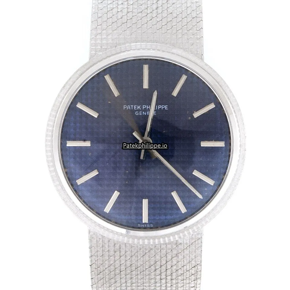 Patek Philippe Calatrava 3563 35MM White Gold Case Manual Winding