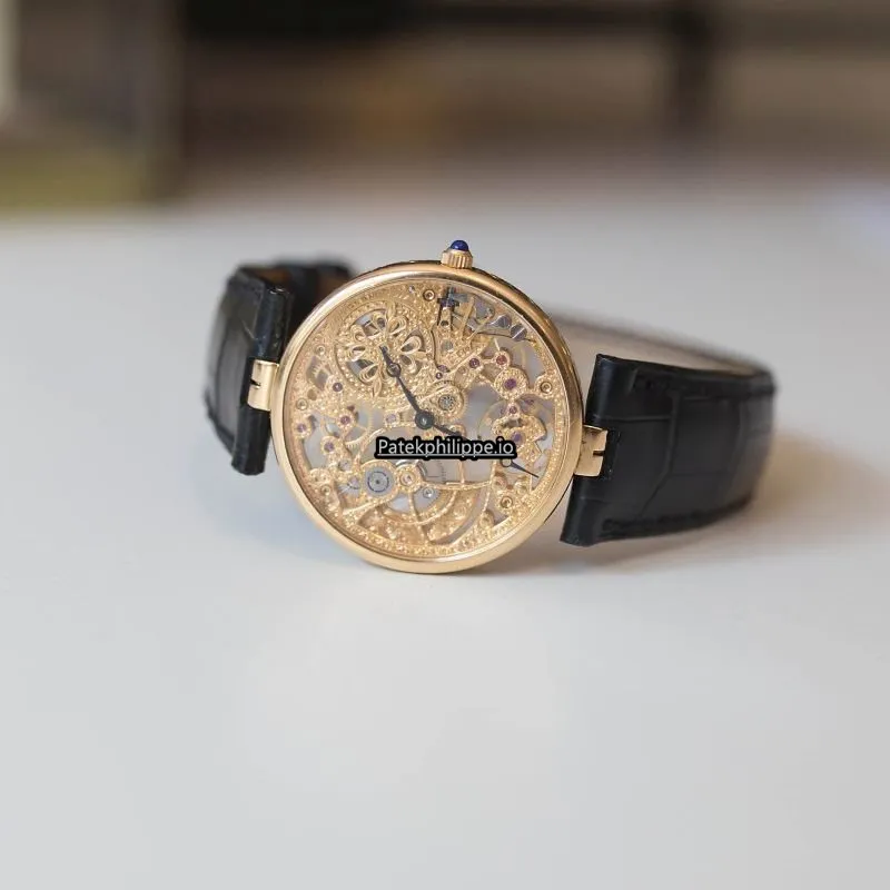 Alternative view of Patek Philippe 3878j Yellow Gold Case