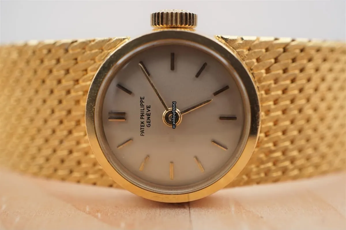 Patek Philippe Calatrava 3266 15MM Yellow Gold Case Manual Winding