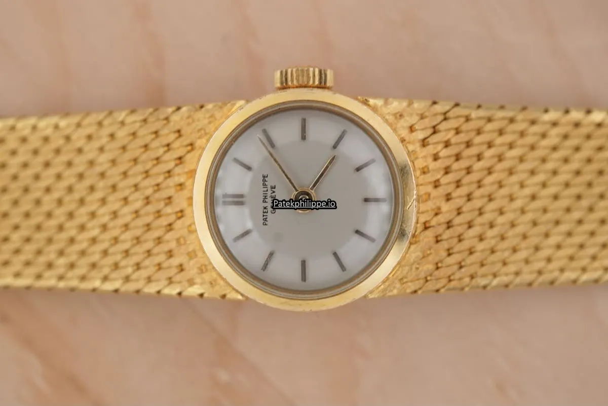 Alternative view of Patek Philippe Calatrava 3266 15MM Yellow Gold Case Manual Winding