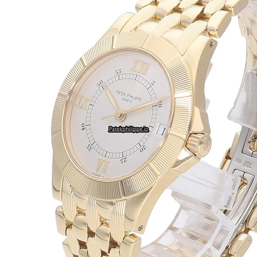 Alternative view of Patek Philippe Neptune 5081/1j 36MM Yellow Gold Case Automatic