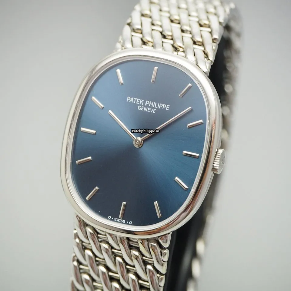 Patek Philippe Golden Ellipse 3848/17 27x32MM White Gold Case Manual Winding