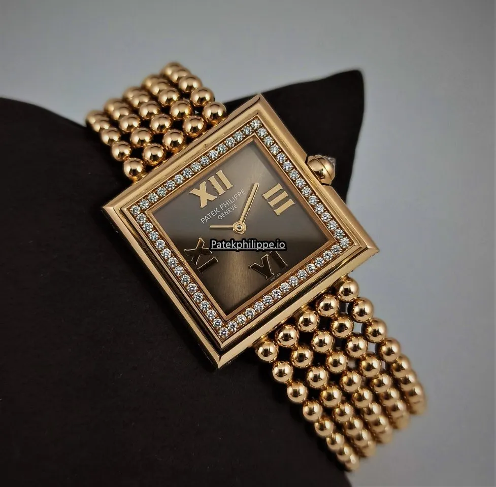 Patek Philippe Gondolo Gondolo 4868/1r-010 28MM Rose Gold Case Quartz