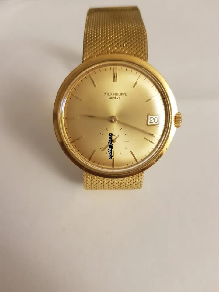 Patek Philippe Calatrava 3445 Calatrava 35MM Yellow Gold Case Automatic