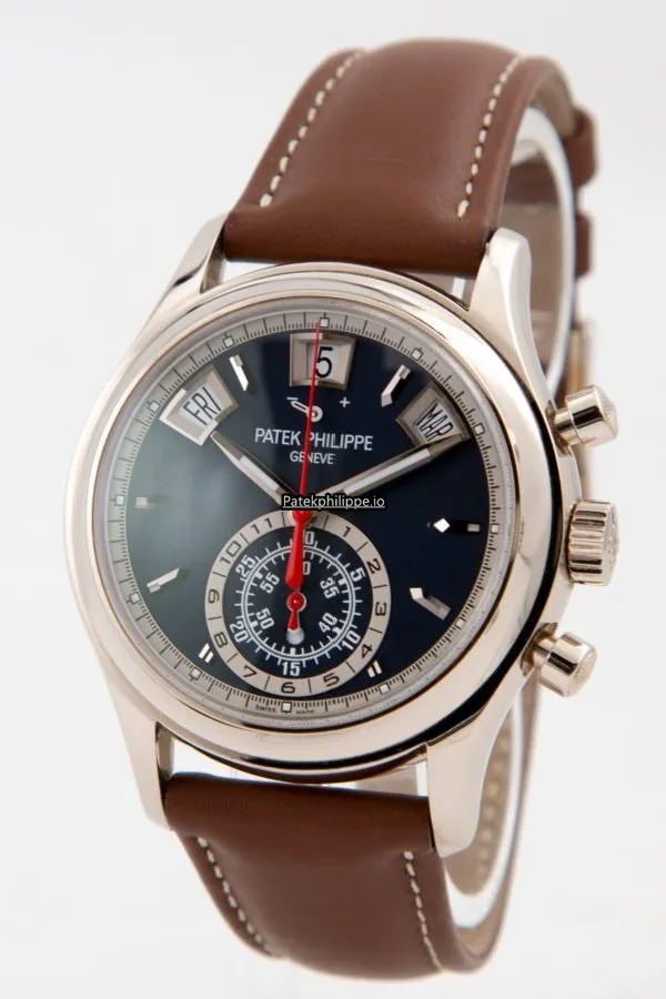 Alternative view of Patek Philippe Annual Calendar 5960/01g-001 40MM White Gold Case Automatic