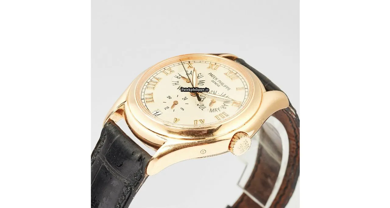 Alternative view of Patek Philippe Annual Calendar 5035-001 37MM Rose Gold Case Automatic