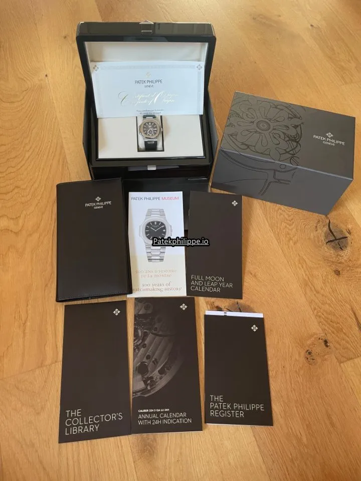 Alternative view of Patek Philippe Nautilus 5726a-001 40.5x40MM Steel Case Automatic