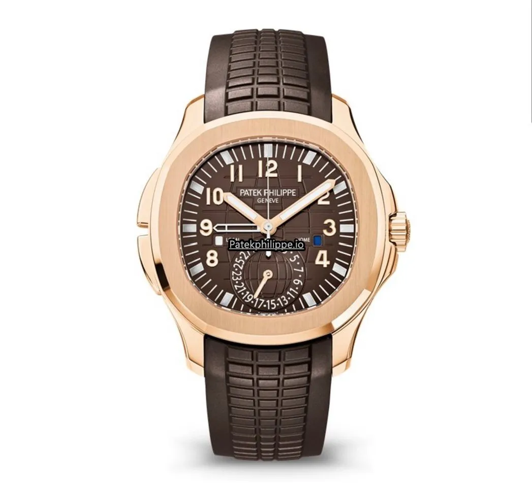 Patek Philippe Aquanaut 5164r-001 40.8MM Rose Gold Case Automatic