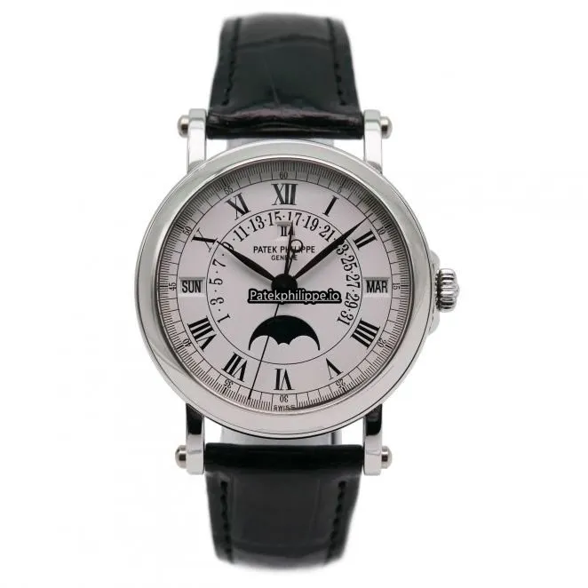 Patek Philippe Perpetual Calendar 5059p-001 36MM Steel Case Automatic