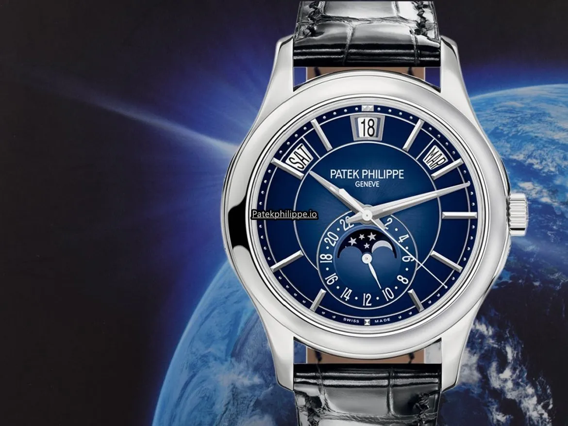 Patek Philippe Annual Calendar 5205g-013 40MM White Gold Case Automatic