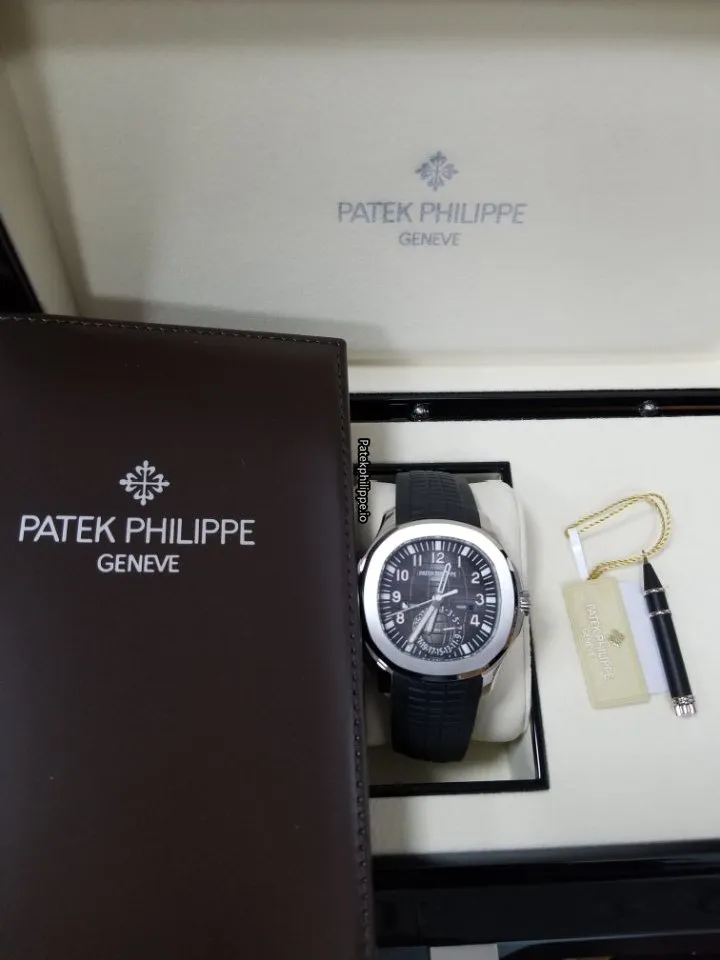 Alternative view of Patek Philippe Aquanaut 5164a-001 40.8MM Steel Case Automatic