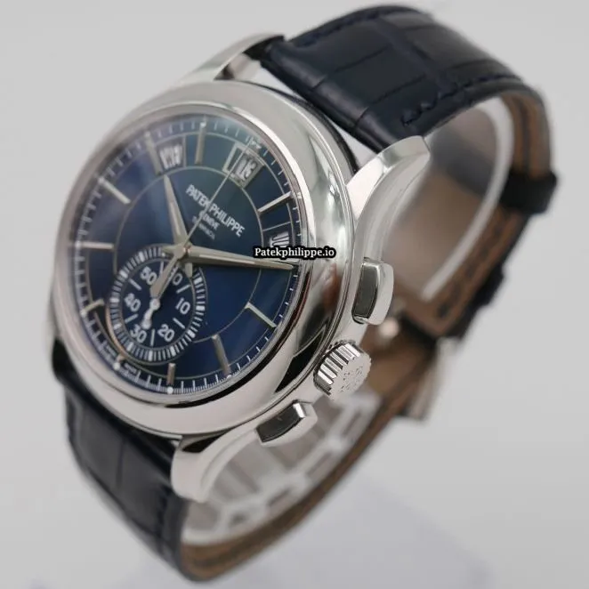 Alternative view of Patek Philippe Annual Calendar 5905p-010 42MM Platinum Case Automatic