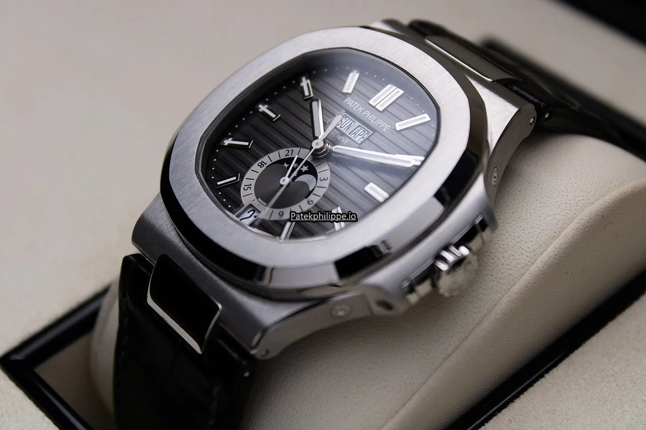 Alternative view of Patek Philippe Nautilus 5726a-001 40.5MM Steel Case Automatic