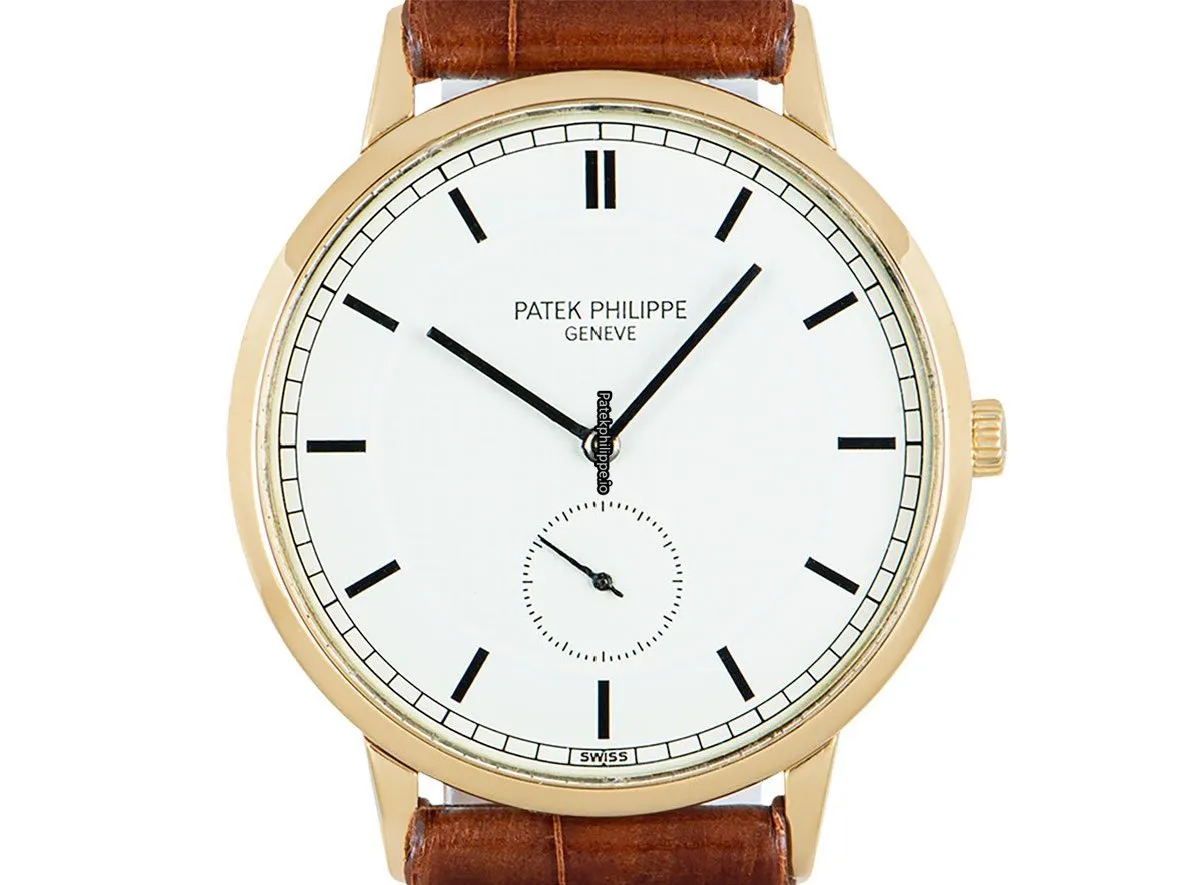 Alternative view of Patek Philippe Calatrava 3893 33MM Yellow Gold Case Manual Winding