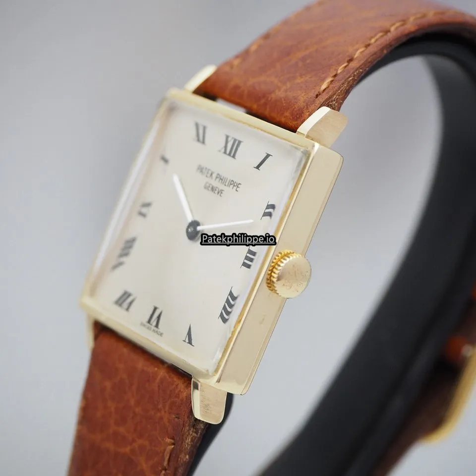 Alternative view of Patek Philippe Gondolo 3430 26MM Yellow Gold Case Manual Winding