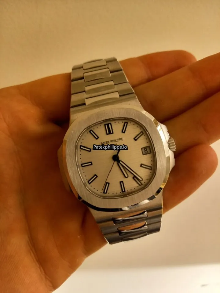 Alternative view of Patek Philippe Nautilus 5711/1a-011 40x38MM Steel Case Automatic