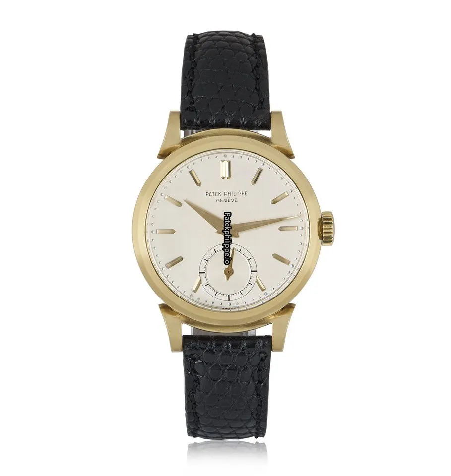 Patek Philippe Calatrava 1491 34MM Yellow Gold Case Manual Winding