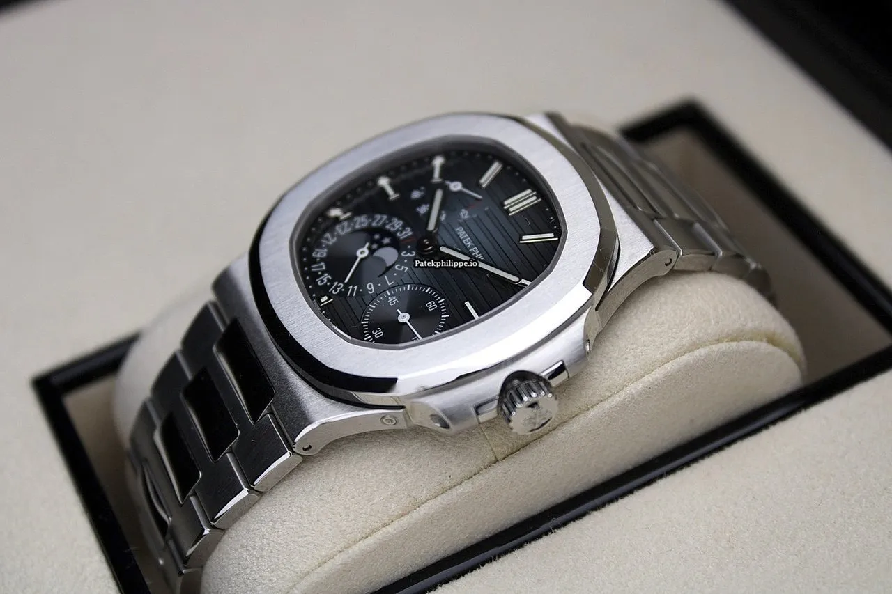 Alternative view of Patek Philippe Nautilus 5712/1a-001 40x38MM Steel Case Automatic
