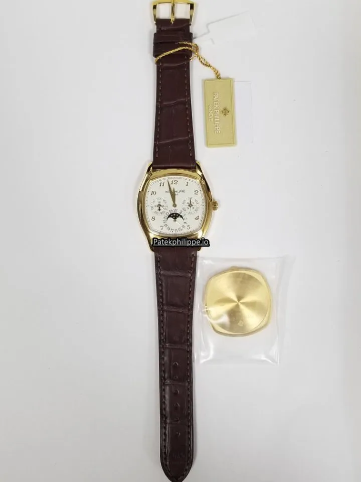 Alternative view of Patek Philippe Perpetual Calendar 5940j-001 37x44.6MM Yellow Gold Case Automatic