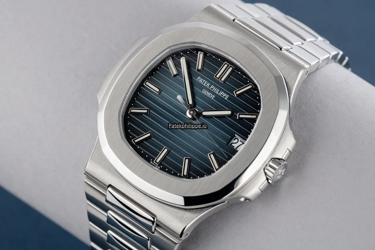 Alternative view of Patek Philippe Nautilus 5711/1a-010 40x38MM Steel Case Automatic