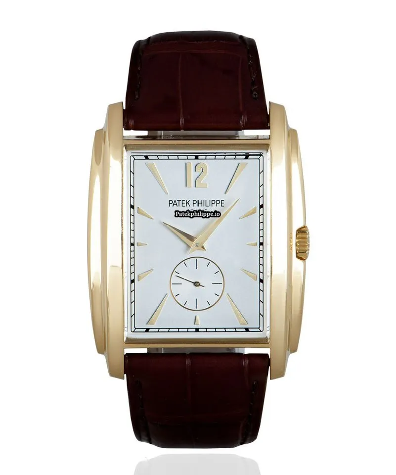 Patek Philippe Gondolo 5124j-001 33.4x42MM Yellow Gold Case Manual Winding