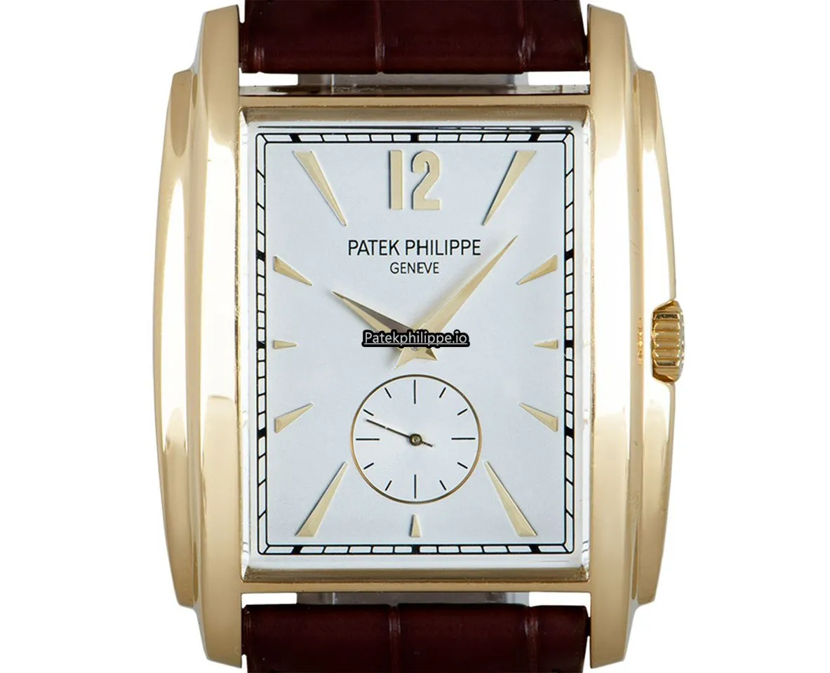 Alternative view of Patek Philippe Gondolo 5124j-001 33.4x42MM Yellow Gold Case Manual Winding