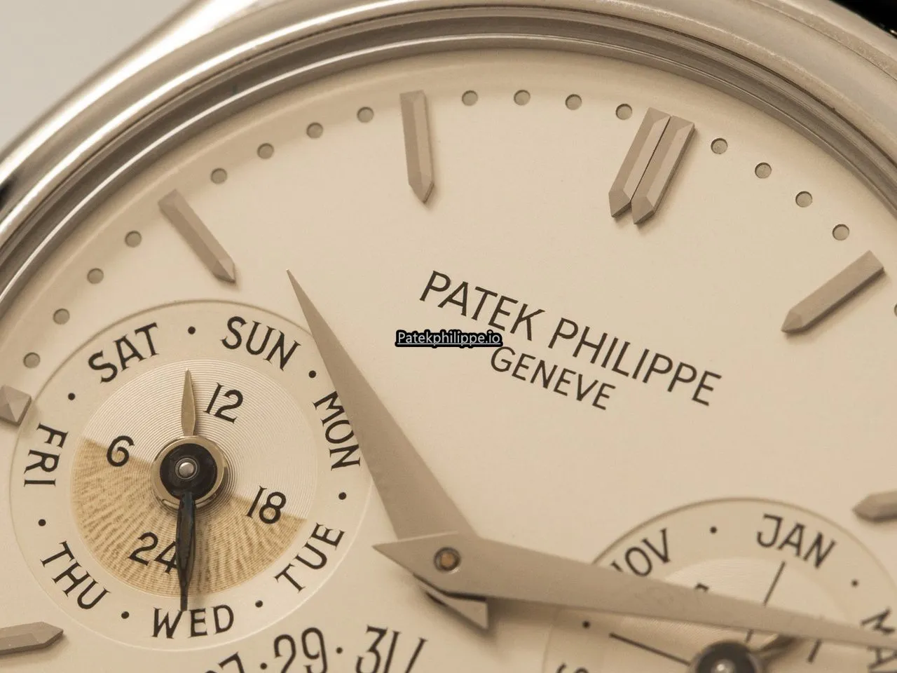 Patek Philippe Perpetual Calendar 3940p 36MM Platinum Case Automatic